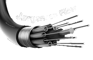 Logo til firmaet Jørgensen Fiber